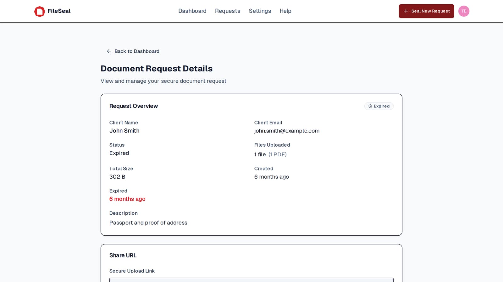 Complete Request Workflow